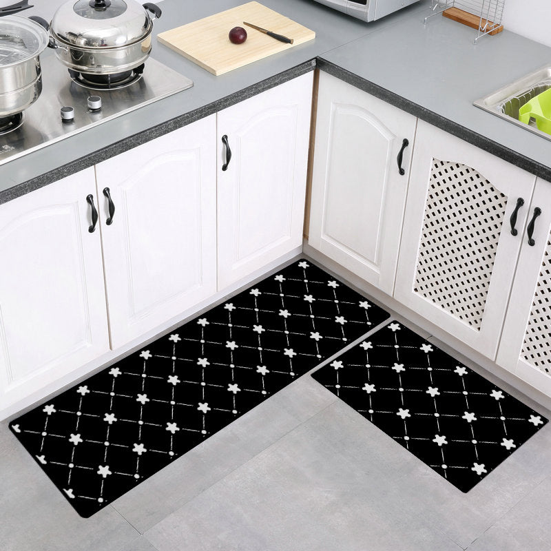 Kitchen Long Floor Mat Carpet Bathroom Water Absorption