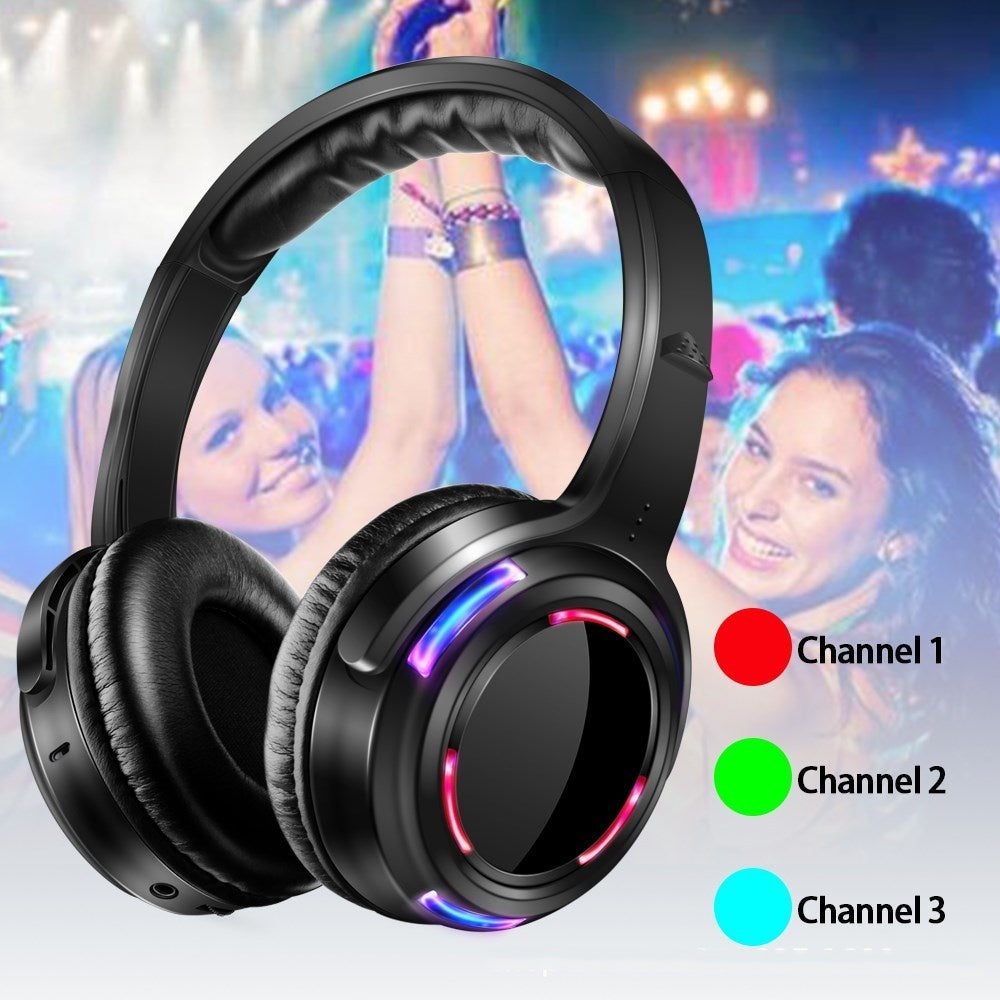 Silent Party Silent Disco Ball Activity Wireless Headphones