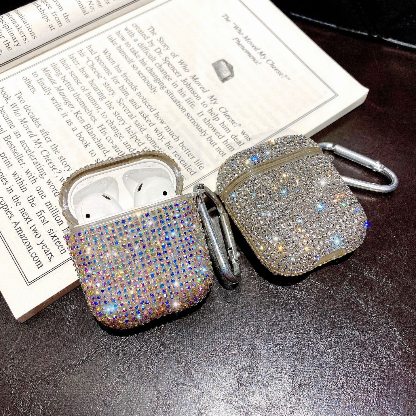 Rhinestone Drop-resistant Bluetooth Headset Protective Cover