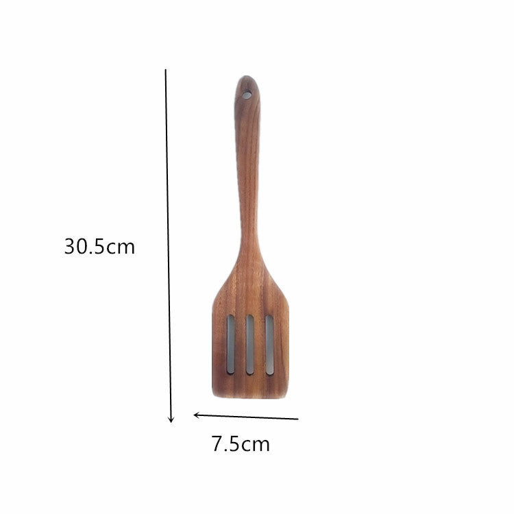 Non Stick Pan And Non Lacquered Wooden Rice Spoon Set