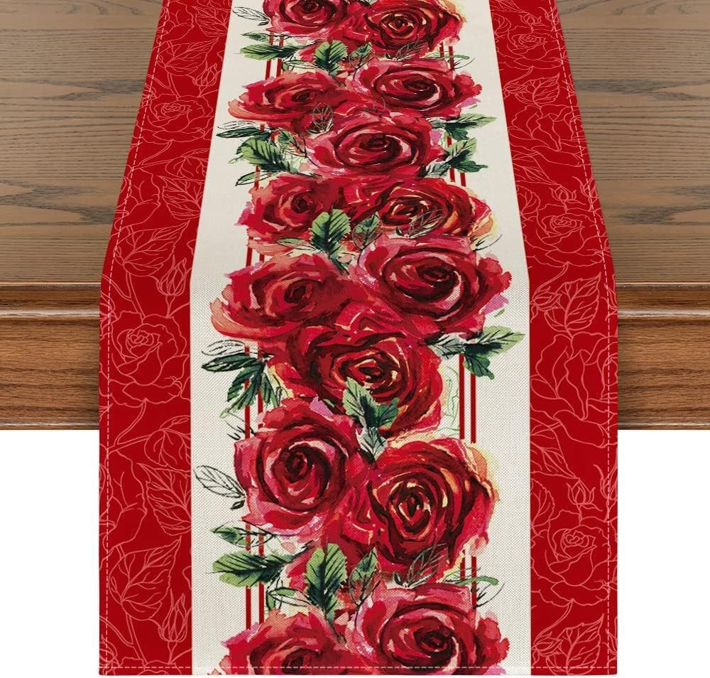 Valentine's Day Table Runner