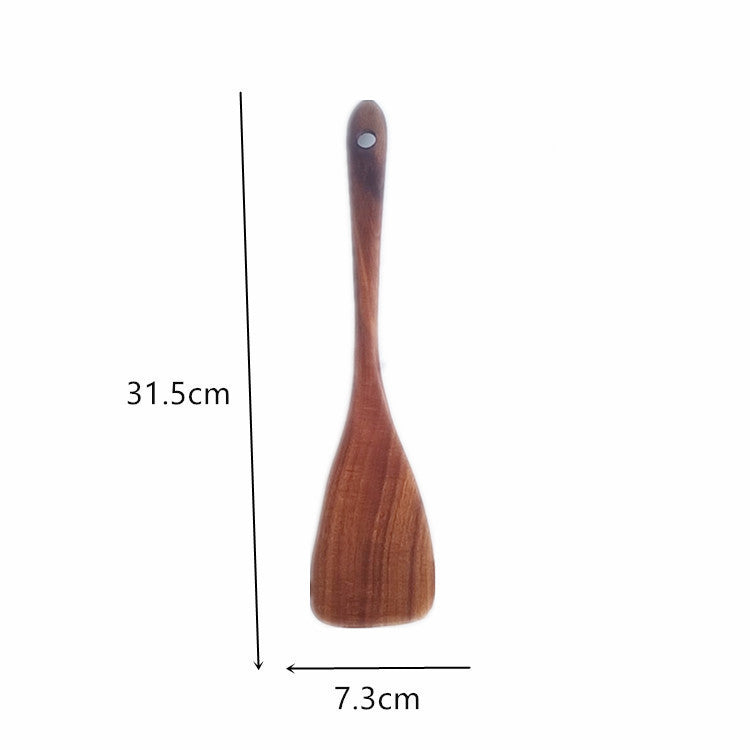 Non Stick Pan And Non Lacquered Wooden Rice Spoon Set