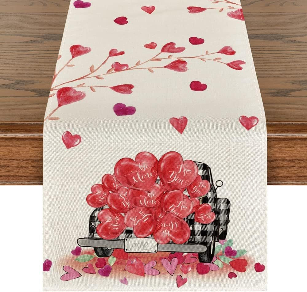 Valentine's Day Table Runner