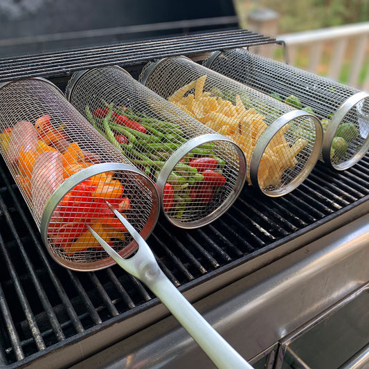 Outdoor Grill Spits & Baskets