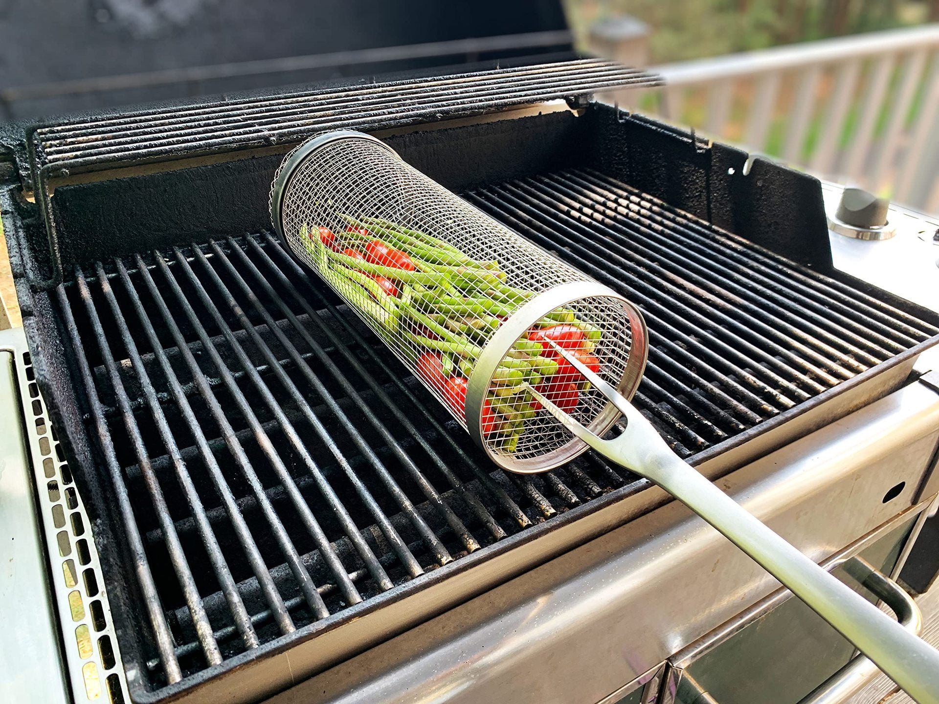 Outdoor Grill Spits & Baskets