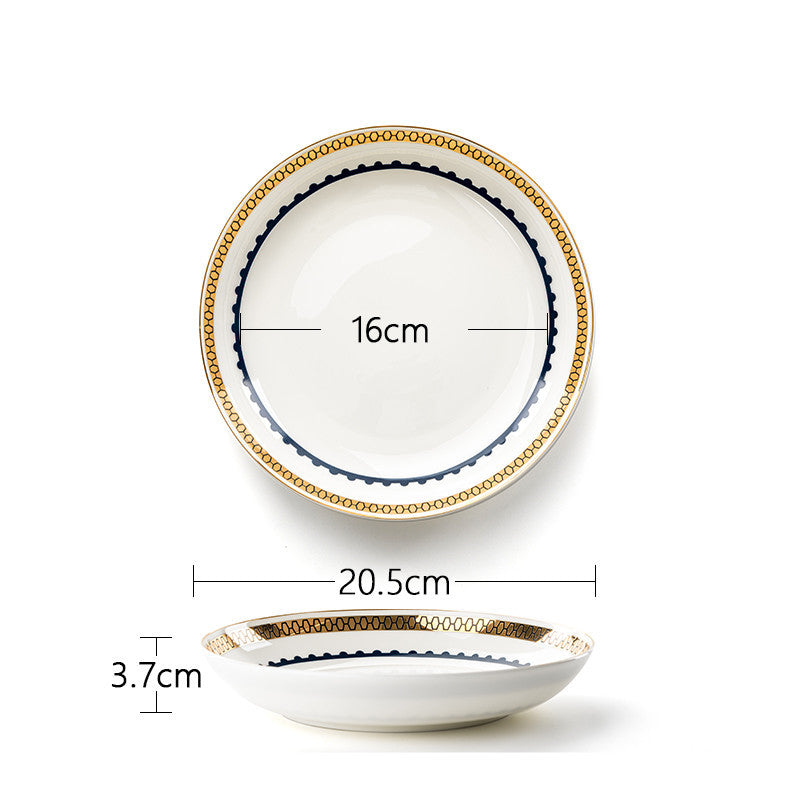 Luxury Tableware Plate Set