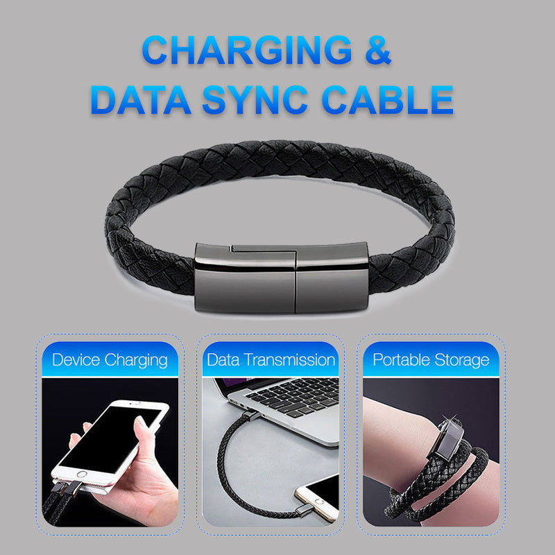 Bracelet Charger USB Charging Cable Data