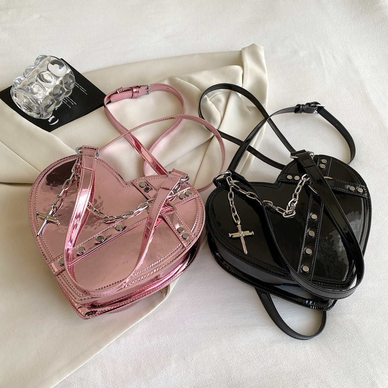 Chain Heart-shaped Bag