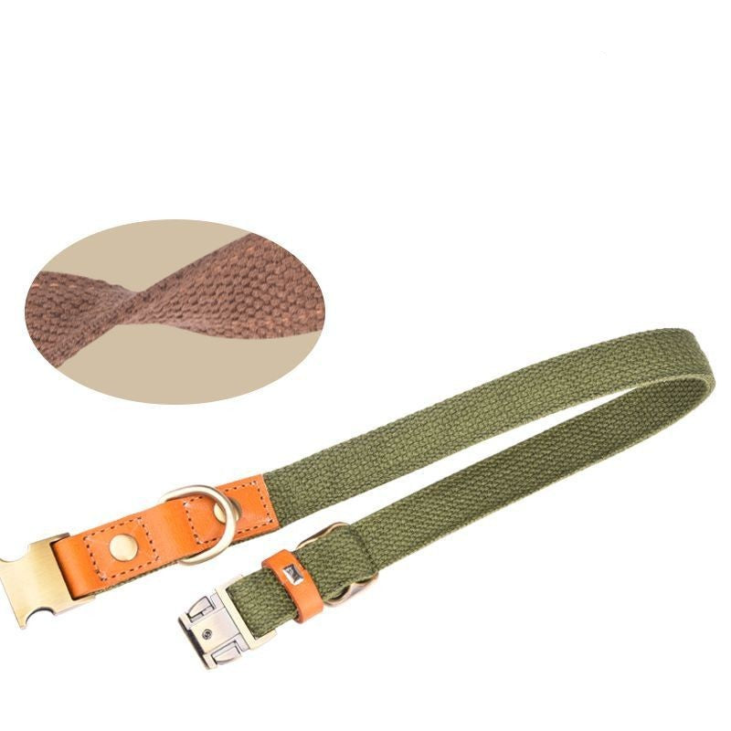 Engraved Pet Collar Comfortable Leather