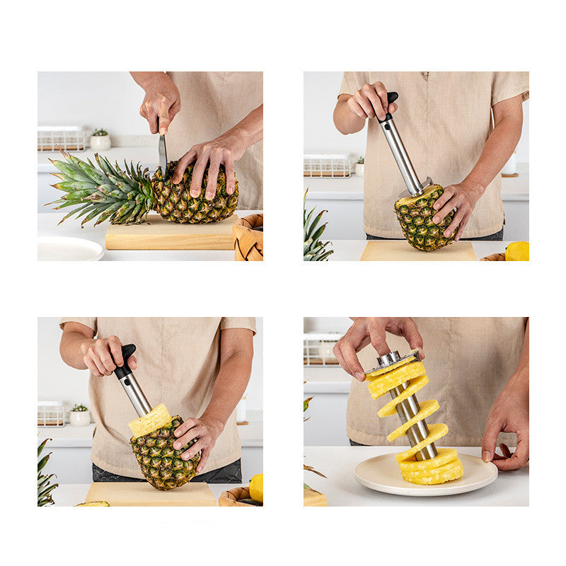 Rotary Stainless Steel 304 Pineapple Knife Peeler