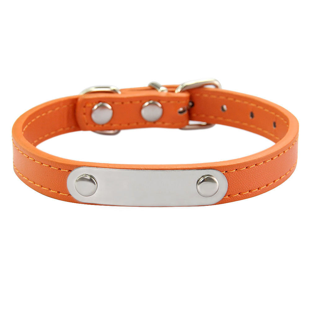 Simple Dog Collar Lettering To Prevent Loss