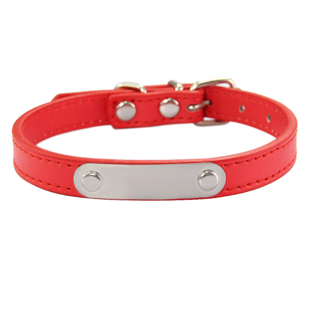 Simple Dog Collar Lettering To Prevent Loss