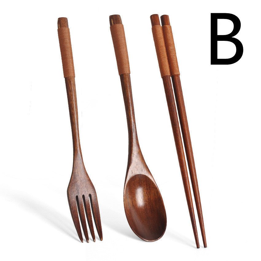 Wooden Tableware set