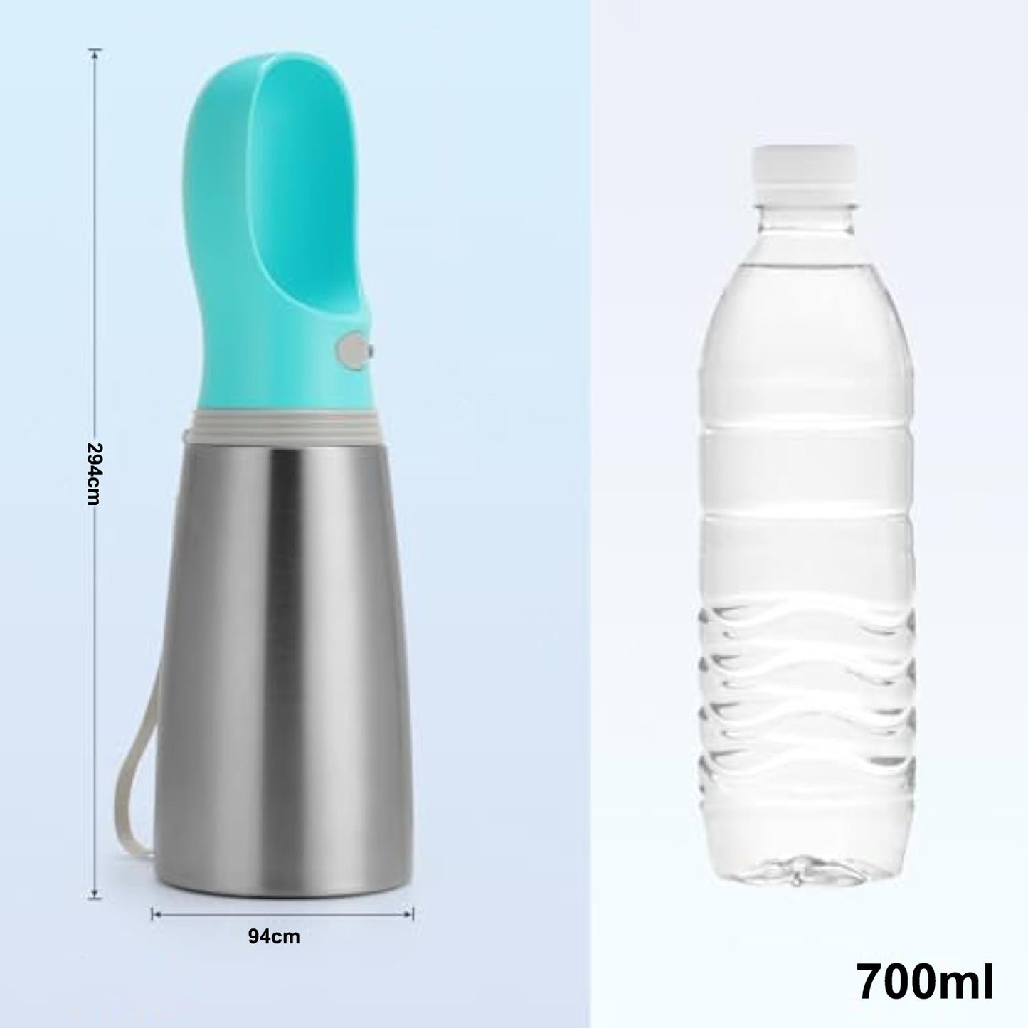 Portable Dog Water Bottle 700ml