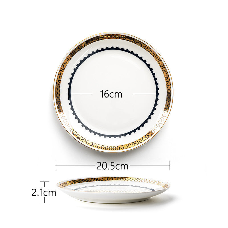 Luxury Tableware Plate Set