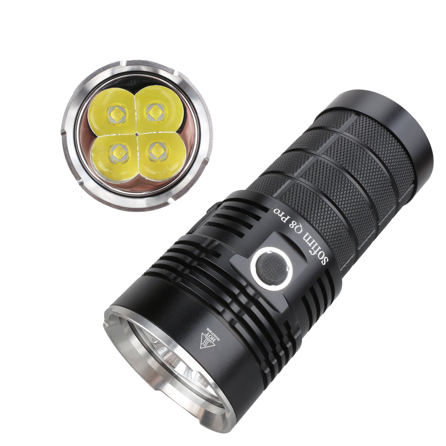 Strong Light Flashlight 18650C Port Direct Charge