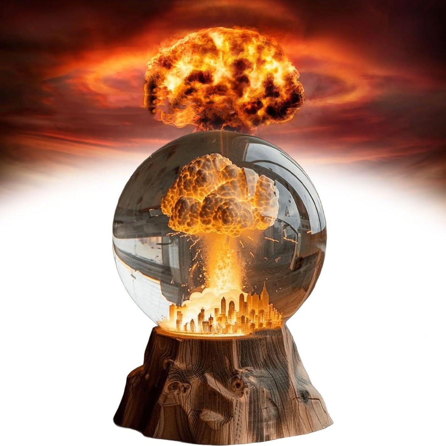 Atomic Bomb Explosion Night Lamp