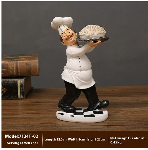 Chef Resin Craft Ornament