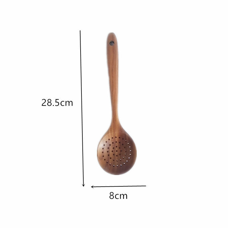 Non Stick Pan And Non Lacquered Wooden Rice Spoon Set