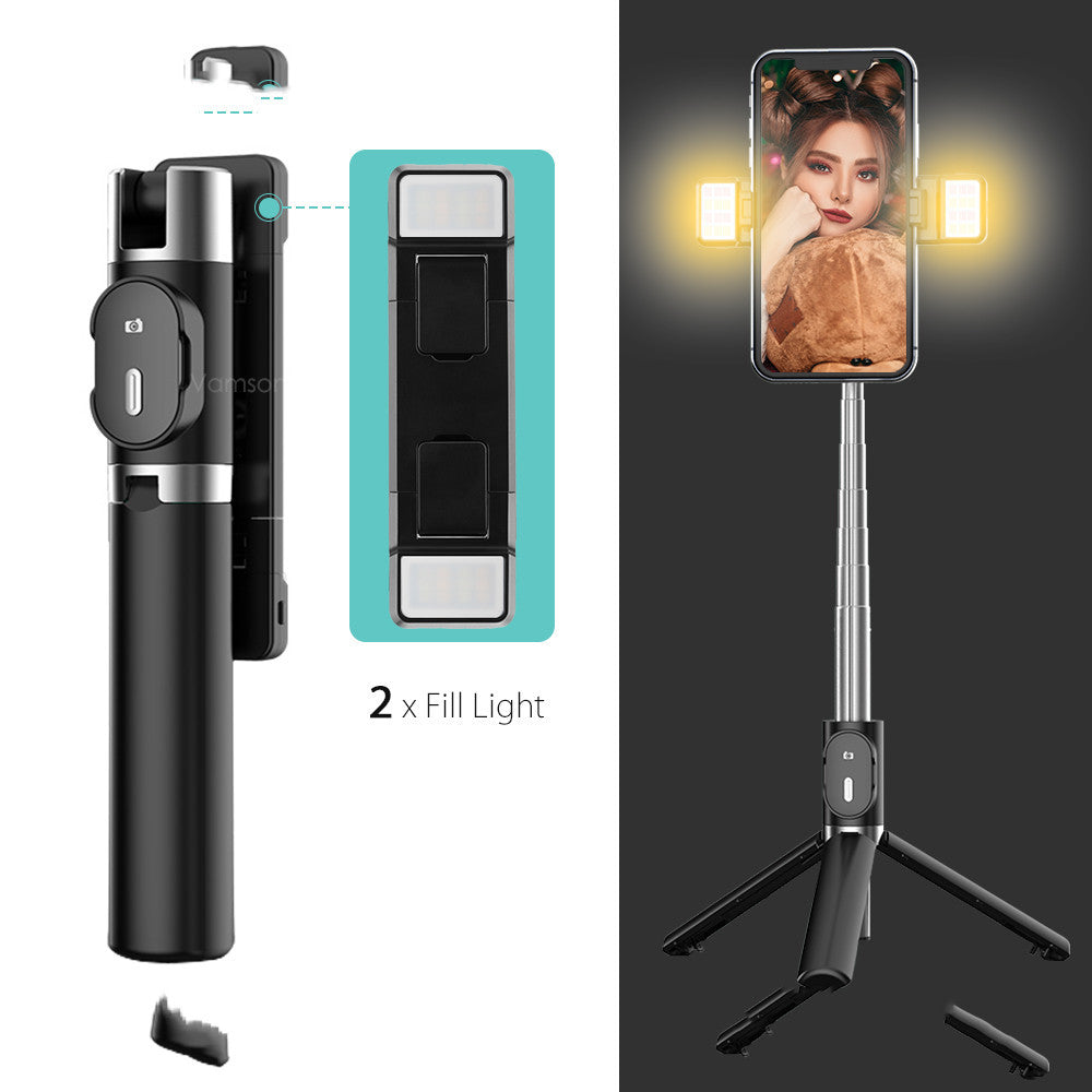 Bluetooth Integrated Tripod Selfie Stick