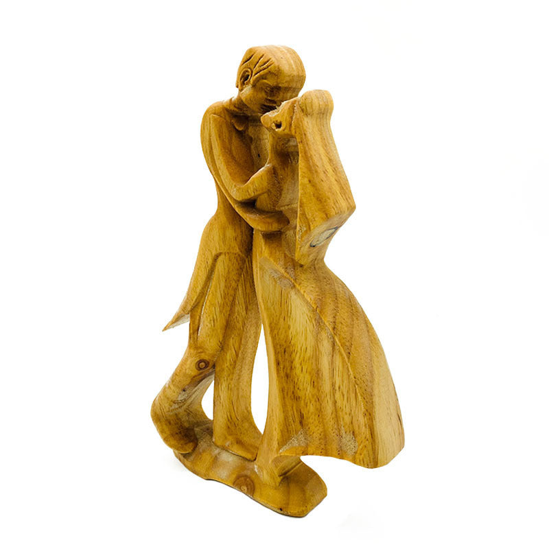 Wooden Love Eternal Valentine's Day Decoration Wood Carving Crafts