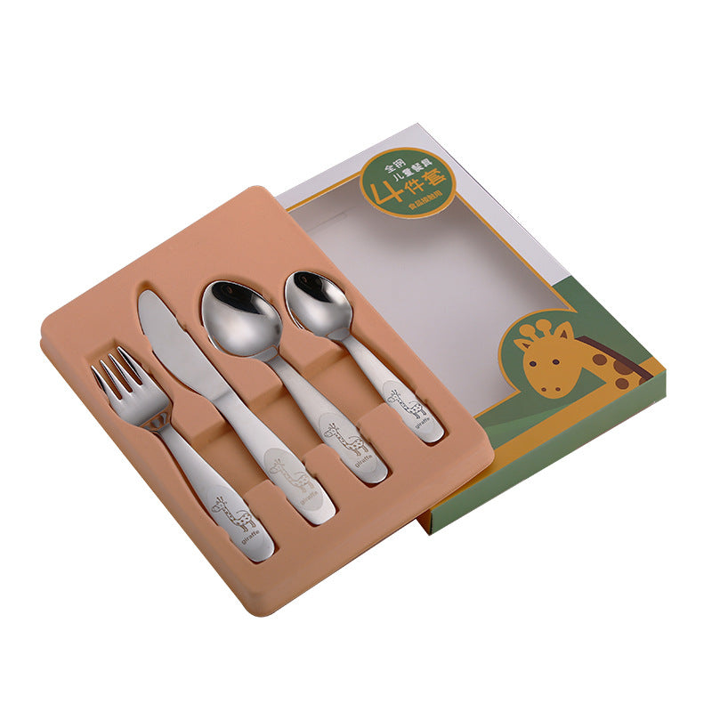 Creative Children's Western Cutlery Set 304 Stainless Steel