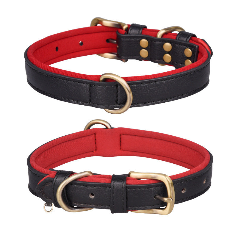 Contrast Color Pet Collar Breathable