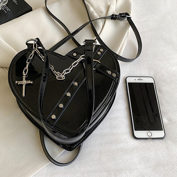 Chain Heart-shaped Bag