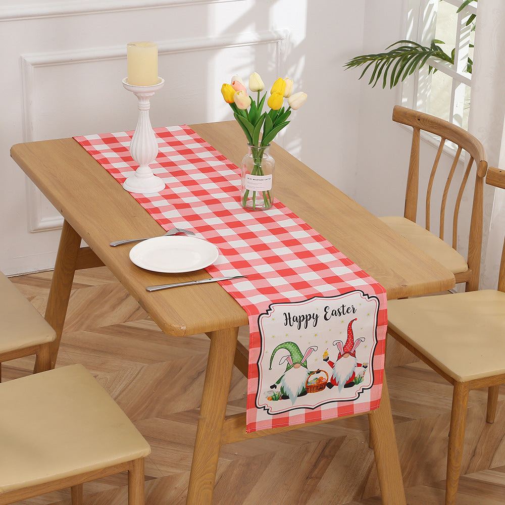 Easter Decorations Printed Table Flags